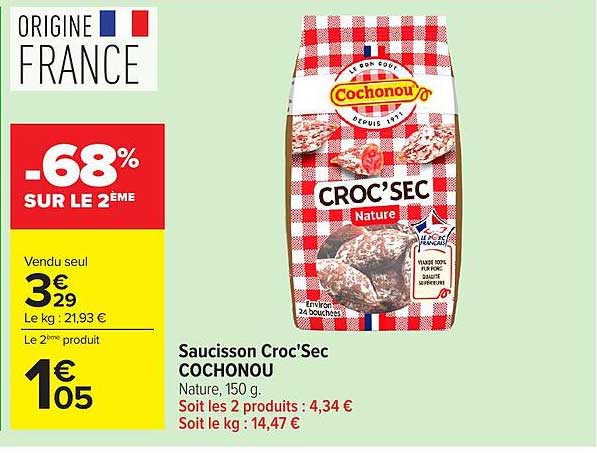 Cochonou Croc'Sec
