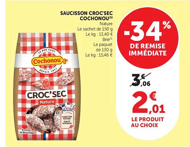 Cochonou CROC'SEC Nature