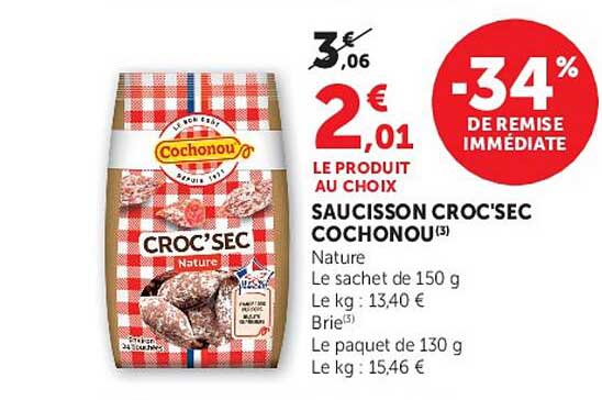 Cochonou CROC'SEC Nature
