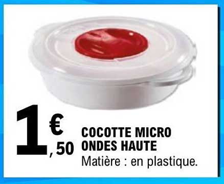 COCOTTE MICRO ONDES HAUTE