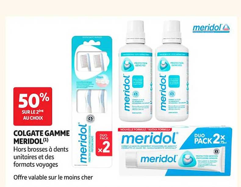 COLGATE GAMME MERIDOL