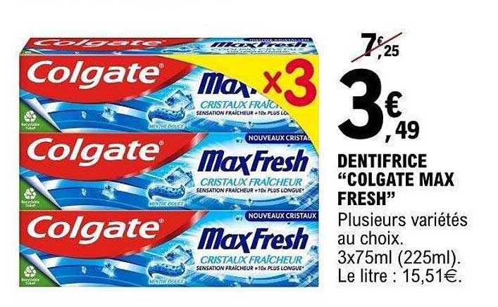 Colgate Max Fresh
