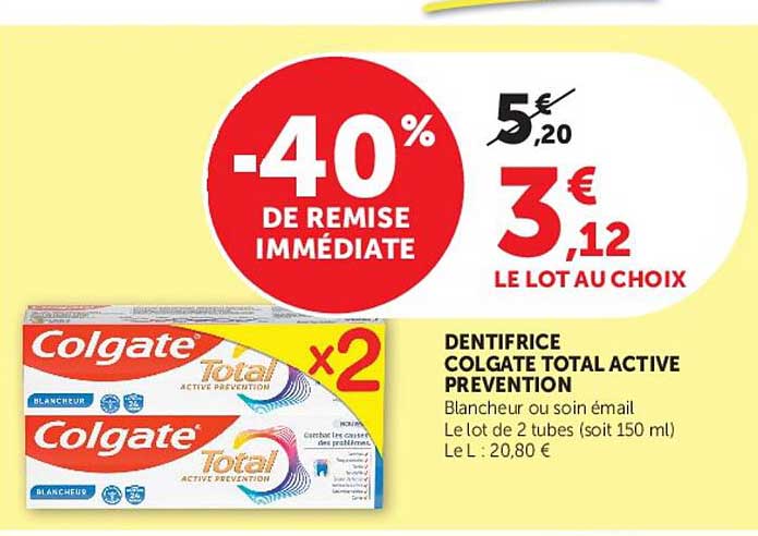 Colgate Total Active Prevention