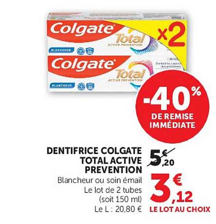 Colgate Total Active Prevention