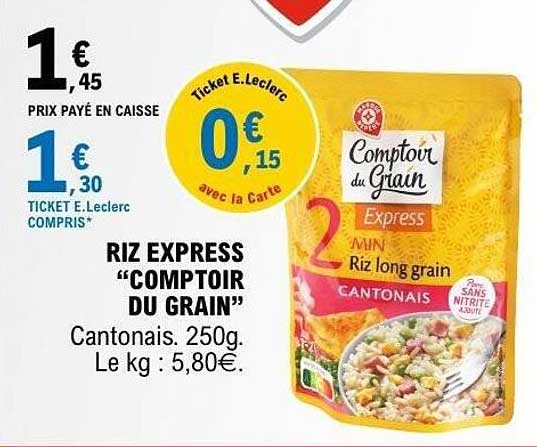 Comptoir du Grain RIZ EXPRESS