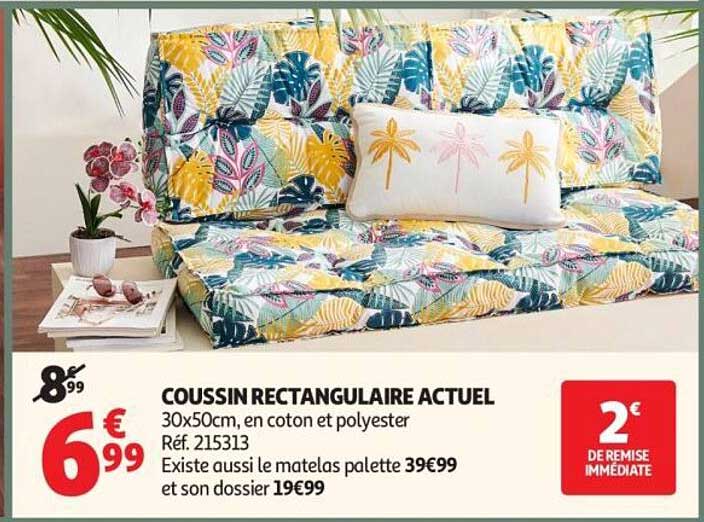 COUSSIN RECTANGULAIRE ACTUEL