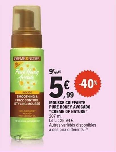 Creme of Nature Pure Honey Avocado