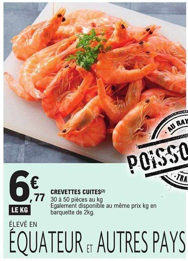 CREVETTES CUITES
