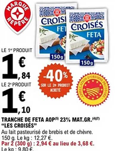 Croisés Feta