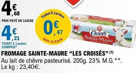 CROISÉS Sainte-Maure