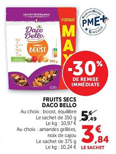 Daco Bello Fruits secs