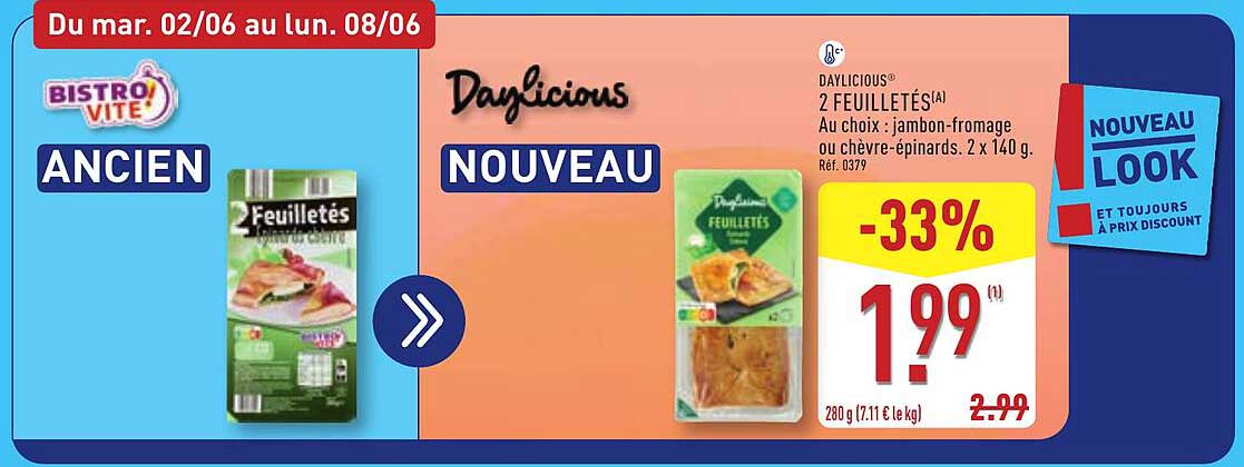 Daylicious 2 FEUILLETÉS