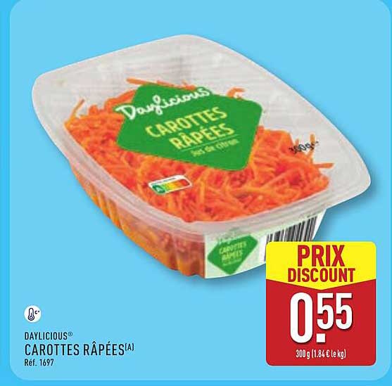 Daylicious CAROTTES RÂPÉES