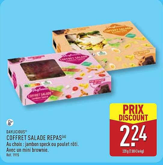 Daylicious COFFRET SALADE REPAS