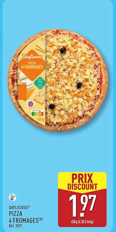 DAYLICIOUS PIZZA 4 FROMAGES