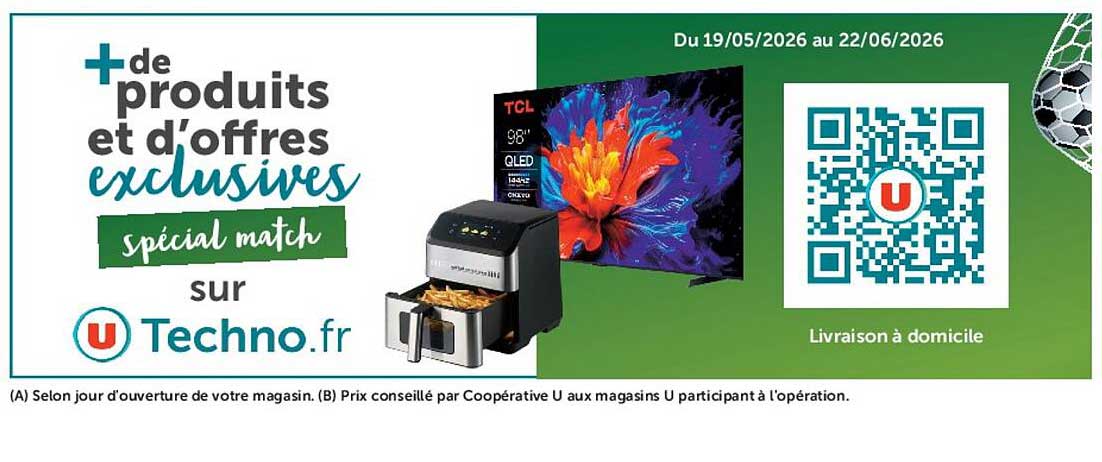 + de produits et d'offres exclusives
