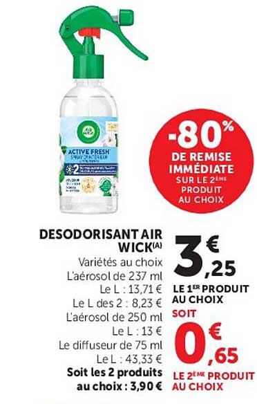 DESODORISANT AIR WICK(A)