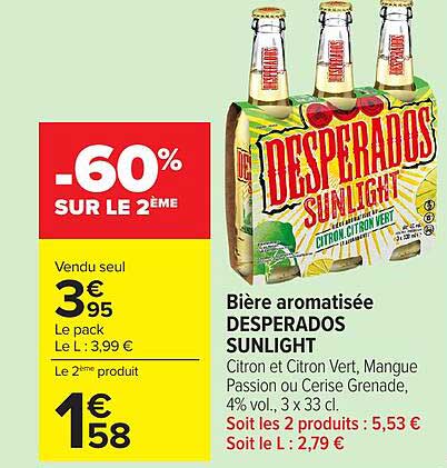 DESPERADOS SUNLIGHT