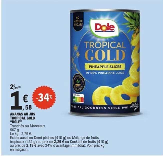 Dole Tropical Gold