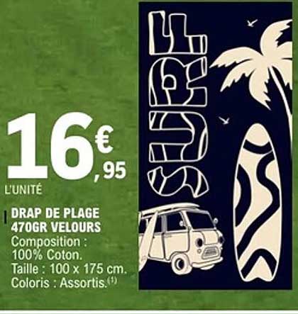 Drap de plage