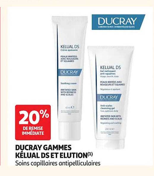 DUCRAY GAMMES KÉLUAL DS ET ELUTION