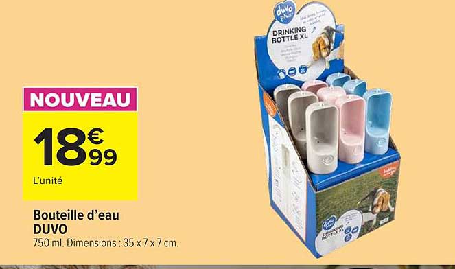DUVO Bouteille d’eau