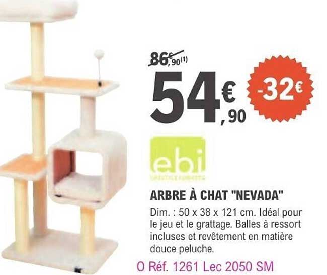 ebi ARBRE À CHAT "NEVADA