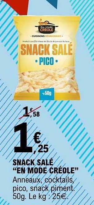 En Mode Créole Snack Salé