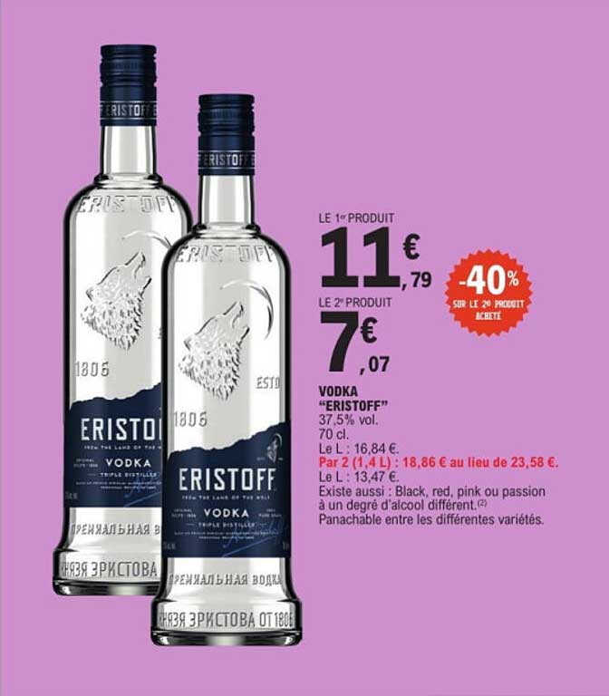 Eristoff Vodka