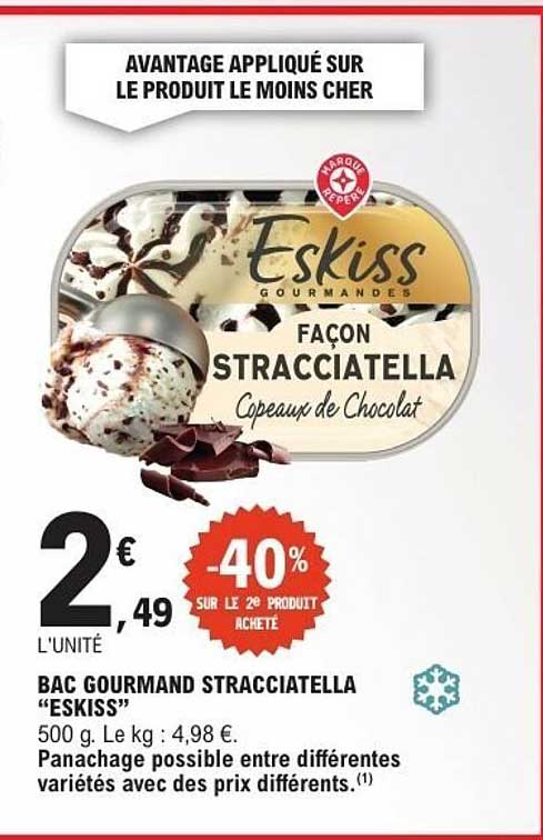 Eskiss Gourmandes Stracciatella