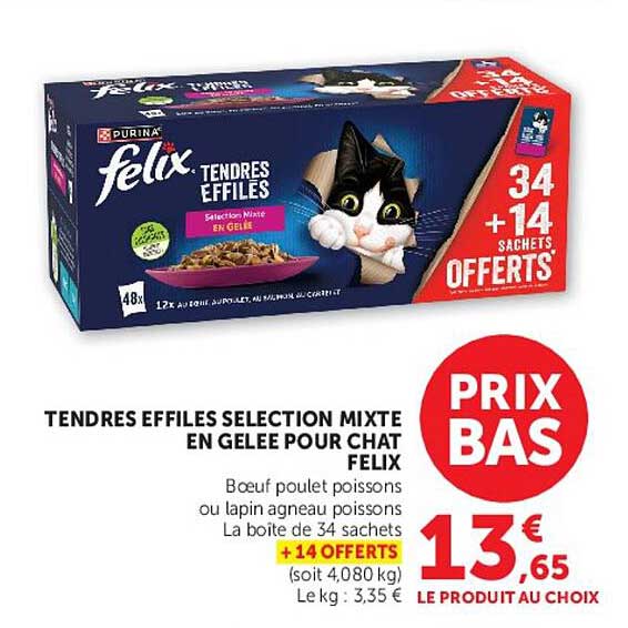 Felix Tendres Effilés