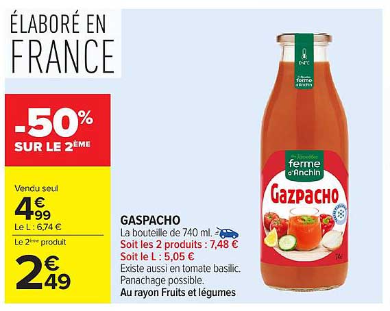 ferme d'Anchin Gazpacho