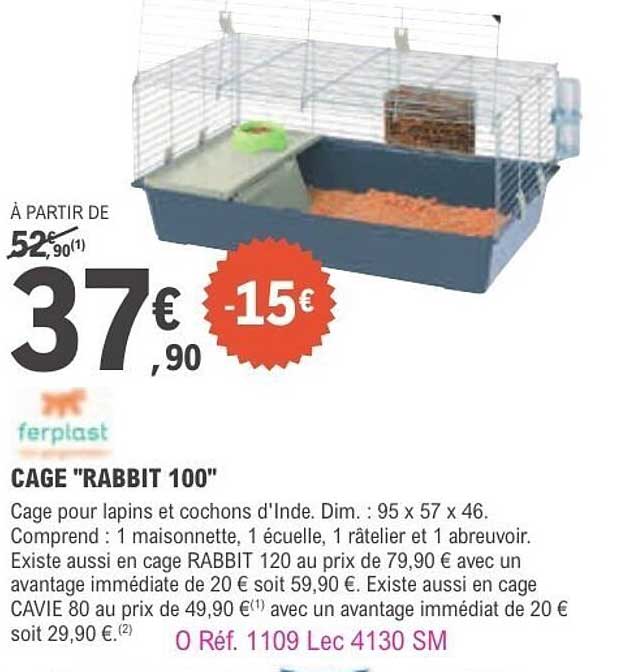ferplast CAGE "RABBIT 100