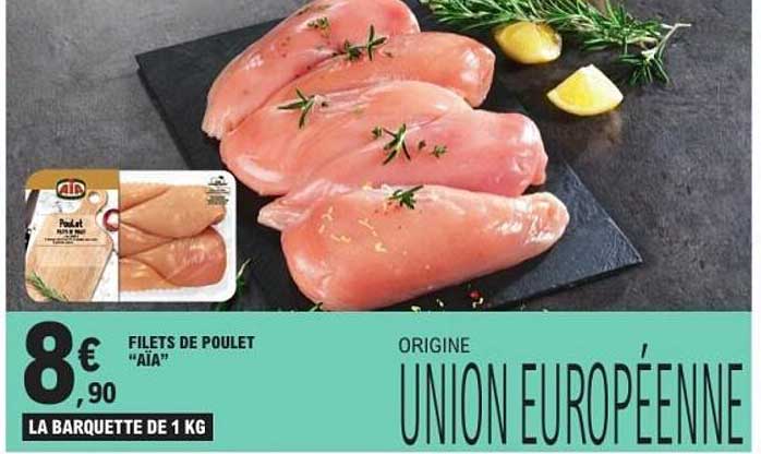 FILETS DE POULET AIA