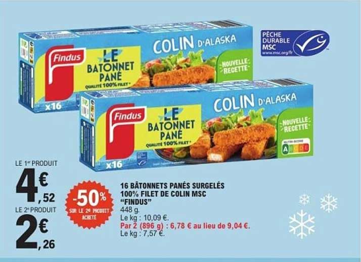 Findus Le Bâtonnet Pané