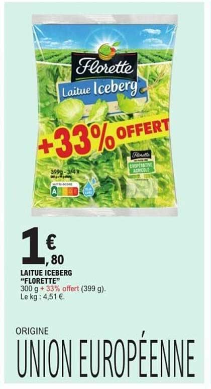 Florette Laitue Iceberg