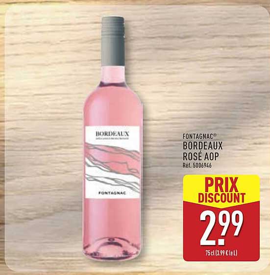 FONTAGNAC BORDEAUX ROSÉ AOP