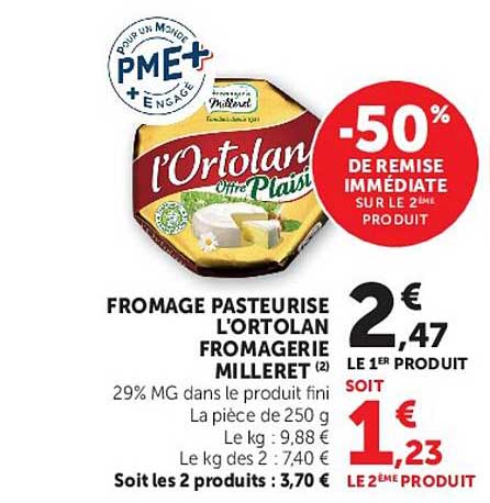 Fromager Mileret L'Ortolan