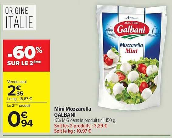 Galbani Mini Mozzarella