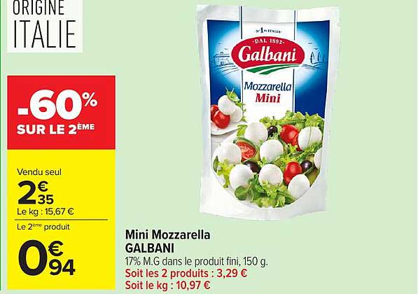 Galbani Mini Mozzarella