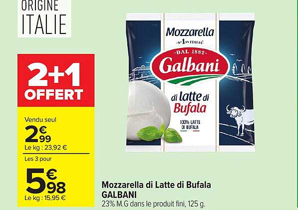 Galbani Mozzarella di Latte di Bufala