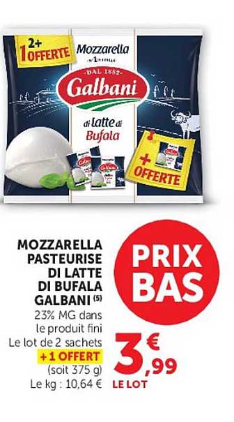 Galbani Mozzarella di latte di Bufala