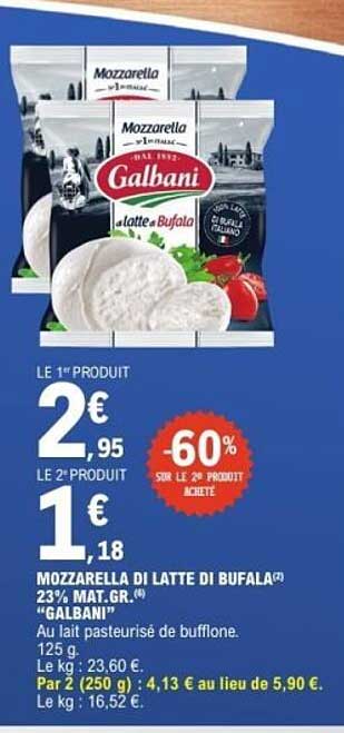 Galbani Mozzarella di latte di bufala