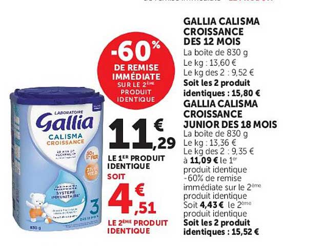 Gallia Calisma Croissance