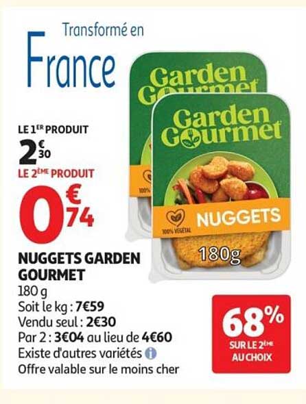 Garden Gourmet NUGGETS