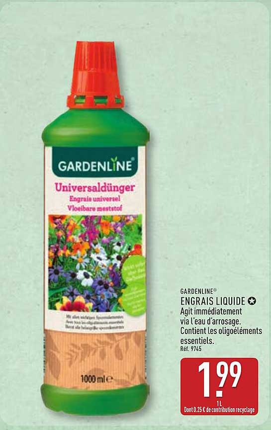 GARDENLINE Engrais liquide