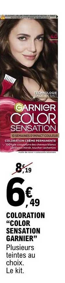 GARNIER COLOR SENSATION