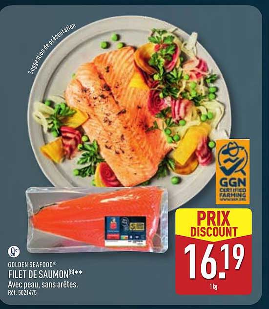 GOLDEN SEAFOOD Filet de Saumon