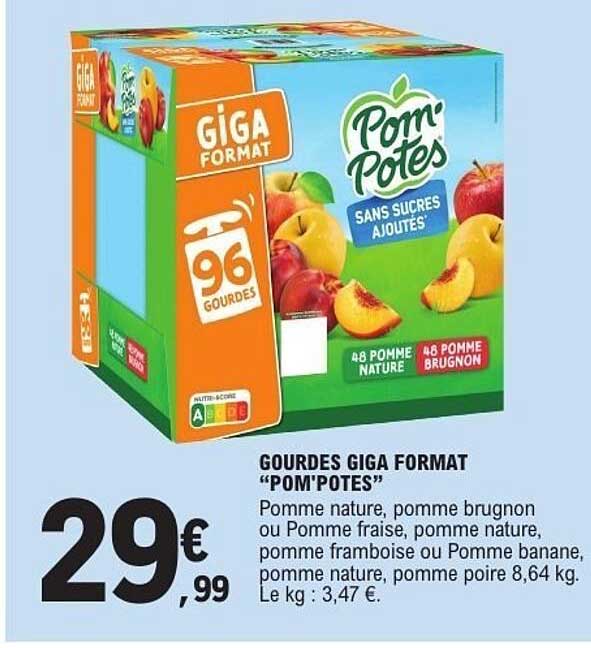 Gourdes Giga Format Pom'Potes