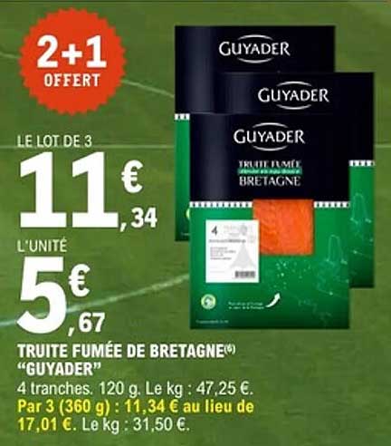 GUYADER TRUITE FUMÉE DE BRETAGNE